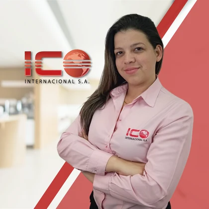 Ariadne Márquez, equipo comercial de ICO en Quito