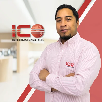 Jairo Avilez, equipo comercial de ICO en Quito