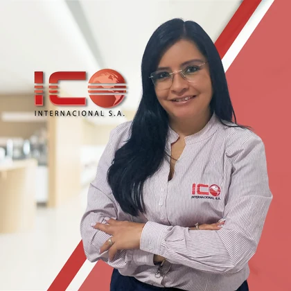 Jhenny Delgado, equipo comercial de ICO en Cuenca