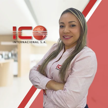 Lina Uribe, equipo comercial de ICO en Guayaquil